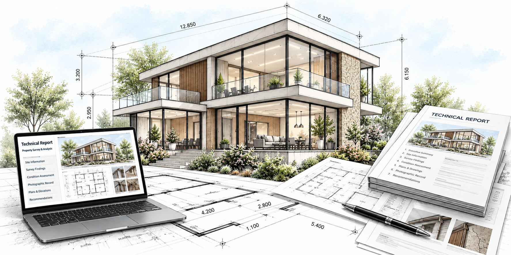 Technical Reporting – Peter Angel Technical building report documenting property condition, defects and recommended works